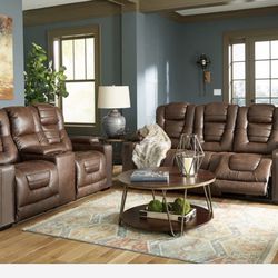 Owner's Box Thyme Power Reclining Living Room Set ( sectional couch sofa loveseat options