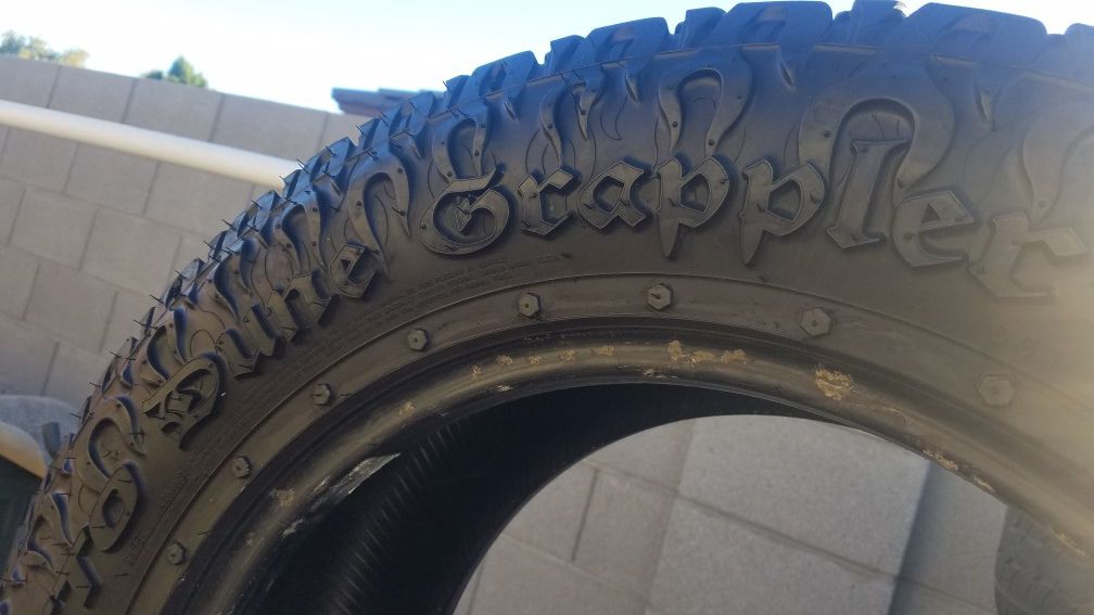 4 Nitto Dune Grappler Tires for Sale in Phoenix, AZ - OfferUp