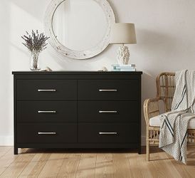 6-Drawer Lowboy Dresser