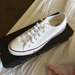 White Converse, Color White, Size 9 In Women’s 7 In Men’s 