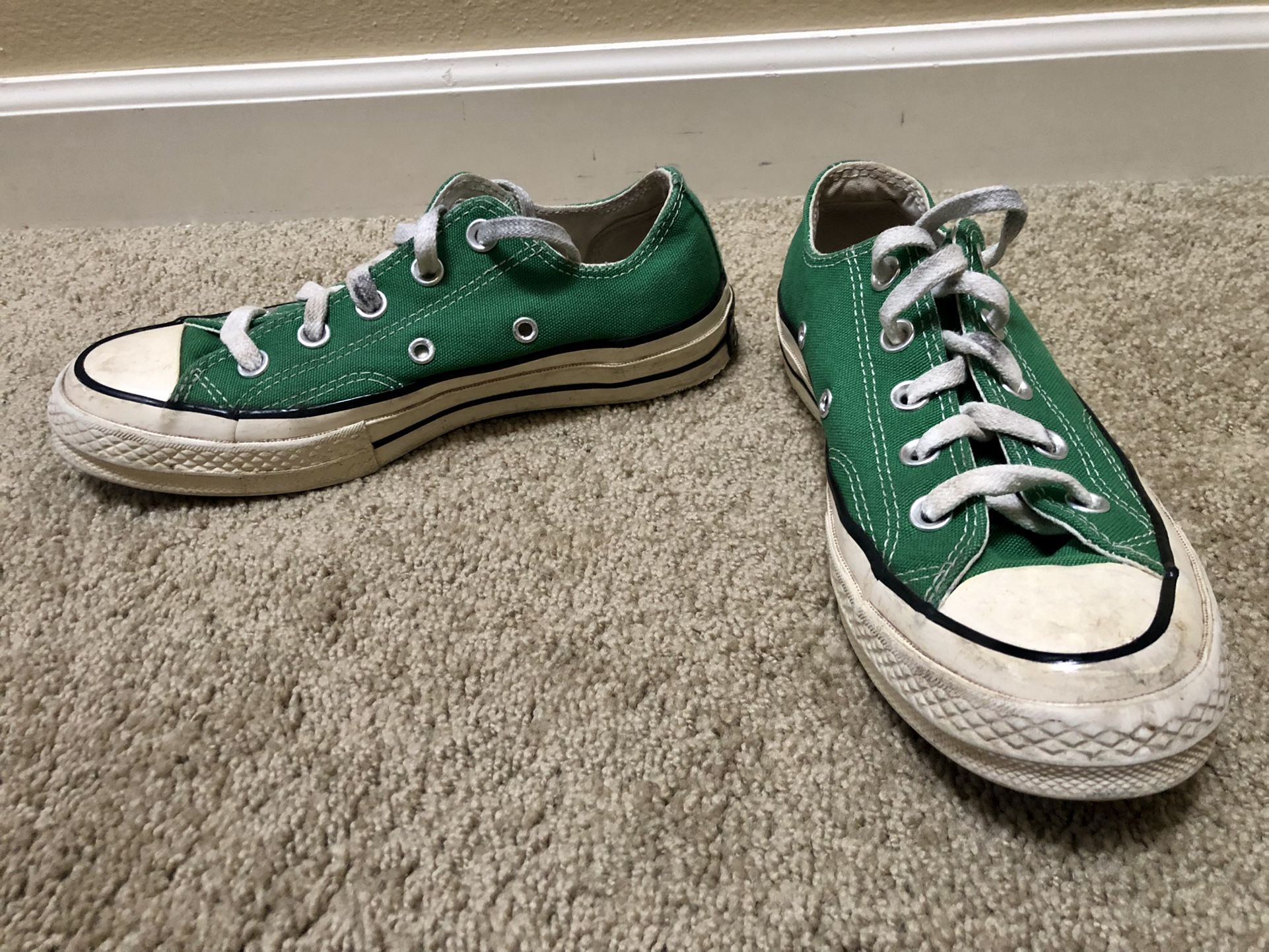Vintage 2025 green converse