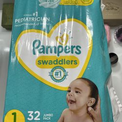 Pampers 32 Count Size 1 