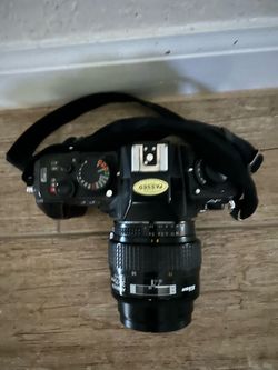 Nikon camera and flash