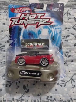 2002 Hot Wheels Hot Tunerz die-cast 2002 Chevy S10 featuring "Godfather Customs"