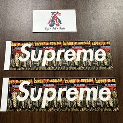 Supreme Capone N Noreaga Box Logo Sticker