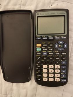 TI-83 Plus Calculator