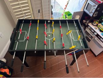 Foosball + mini pool + table tennis +mini ice hockey game
