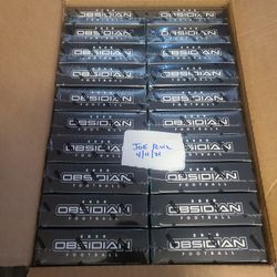 2020 Obsidian Football Tmall.. $305ea.. Willing to sell in bulk or Individually.. Willing to trade for other sealed wax.. Bowman Chrome a PLUS..