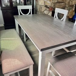 Bonito Comedor De Madera Nuevo En Caja 