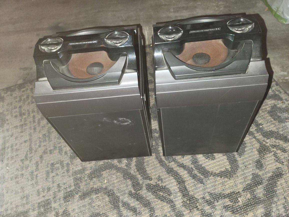 Vintage Sony Surround Speakers - Set Of 2
