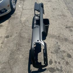Chevy Silverado & GMC Sierra 1500 Rear Bumper OEM 2019 2020 2021 2022 2023 2024 2025 2026 (dual exhaust & sensor holes)