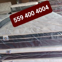 FULL PILLOW TOP MATTRESS SET 