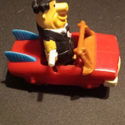 These are Vintage Burger King Flintstones promotional toys.