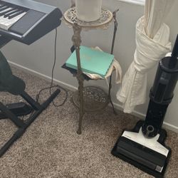 Brass Antique Cherubim Side Table 