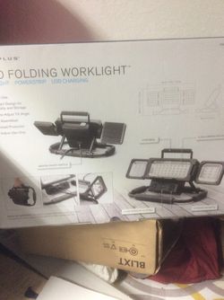 Folding work light Led