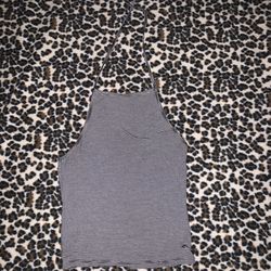 American Eagle Stripped Halter Top