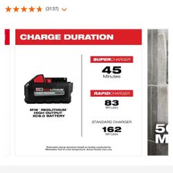 Milwaukee Xc8 Baterry 