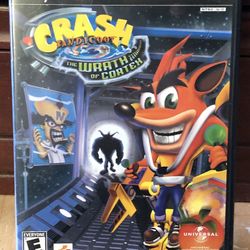 Used   PS2 Game crash bandicoot The wrath Of Cortex