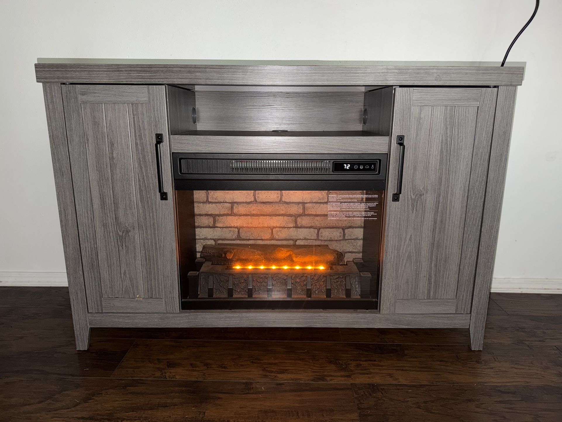 Tv Stand With Fireplace
