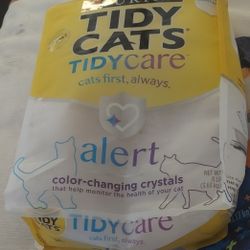 4 Bags TIDY CAT TIDY Care Litter!