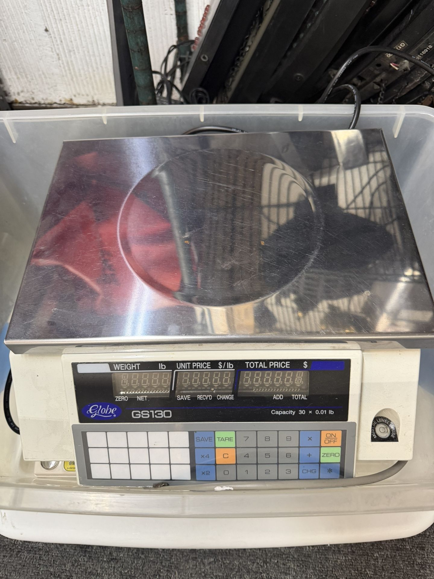 Globe GS130 Deli Scale 