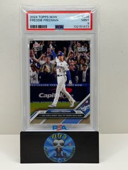 2024 Topps Now - LA Dodgers World Series Freddie Freeman #866 PSA 9