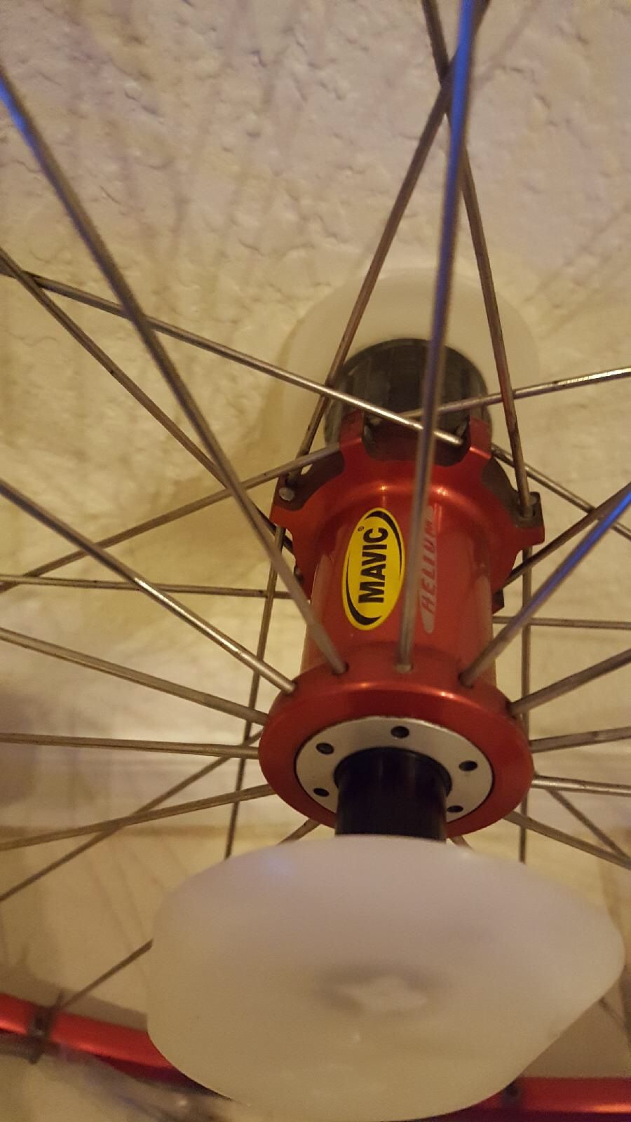 Mavic helium rear wheel