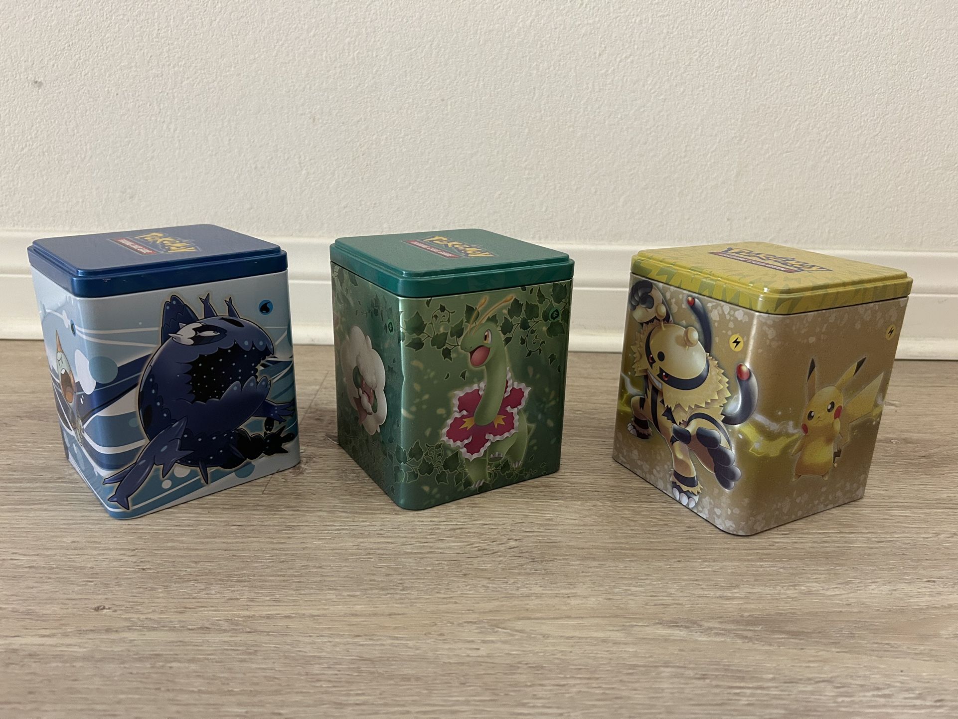 Pokemon Tin Boxes