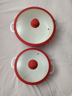 2 IMASU COOKING POTSÂ WITH LIDS