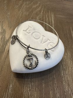 Five silver Pandora bracelets