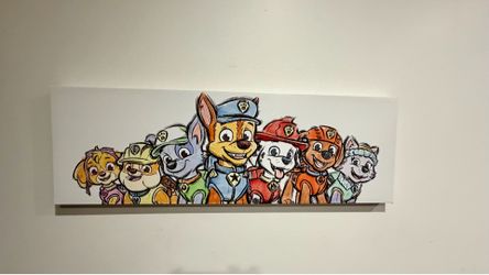 Paw Patrol Canvas Wall Art