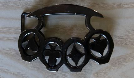 Poker Knuckle Belt Buckle