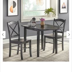 New In Box Bed Bath and Beyond Drop Leaf Table and Chairs