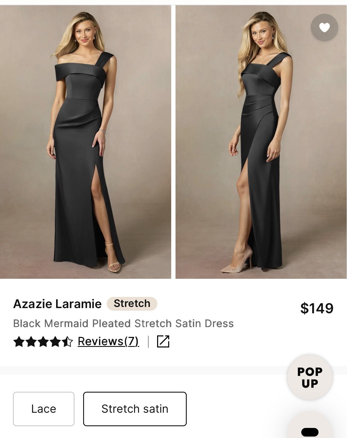 Azazie Laramie Black Dress Azazie Laramie Black Dress