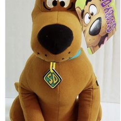 Scooby Doo Sitting 9” Plush Plush With Tags - New Toys & Collectibles
