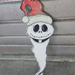 Nightmare Before Christmas Jack 2 Foot Wood Og Ornament