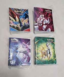 Lot Of 4 Pokemon TCG Mini Portfolio Binder (60-Pocket) Battle Styles