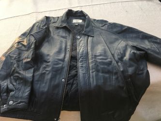Leather lined jacket 3X