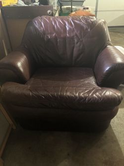 Leather chair