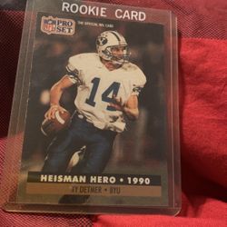 Heisman Hero Card 