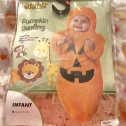 Infant Pumpkin Costume 