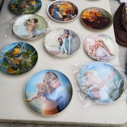 Multiple Beautiful Plates