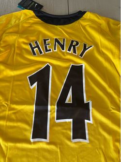 2005-06 Arsenal Nike Away Jersey Henry #14 Size XL