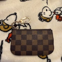 Brown Leather Coin Pouch