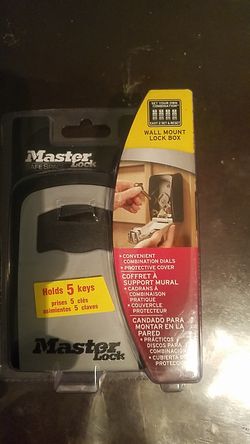 Master lock Wall mount Lock Box