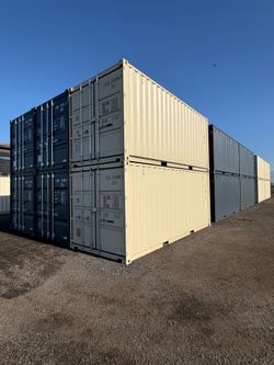 20 FOOT NEW 1-TRIP CONTAINER STD SHED,STORAGE,SHIPPING,CONEX
