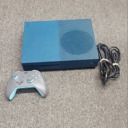 Xbox One S in Deep Blue Console