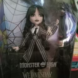 MONSTER HIGH WEDNESDAY DOLL