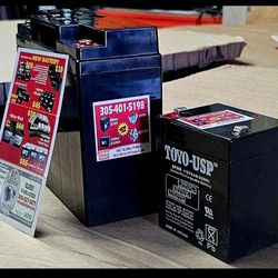 New battery for alarm system