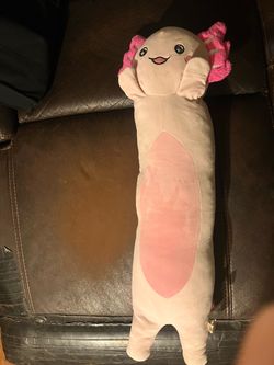 Long axolotl plush